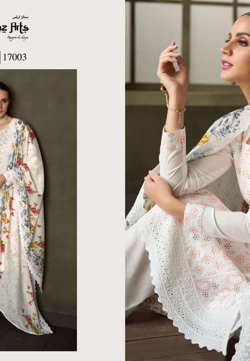 Shades Of Beauty Vol 2 Mumtaz Arts Pure Lawn Lucknowi Embroidery