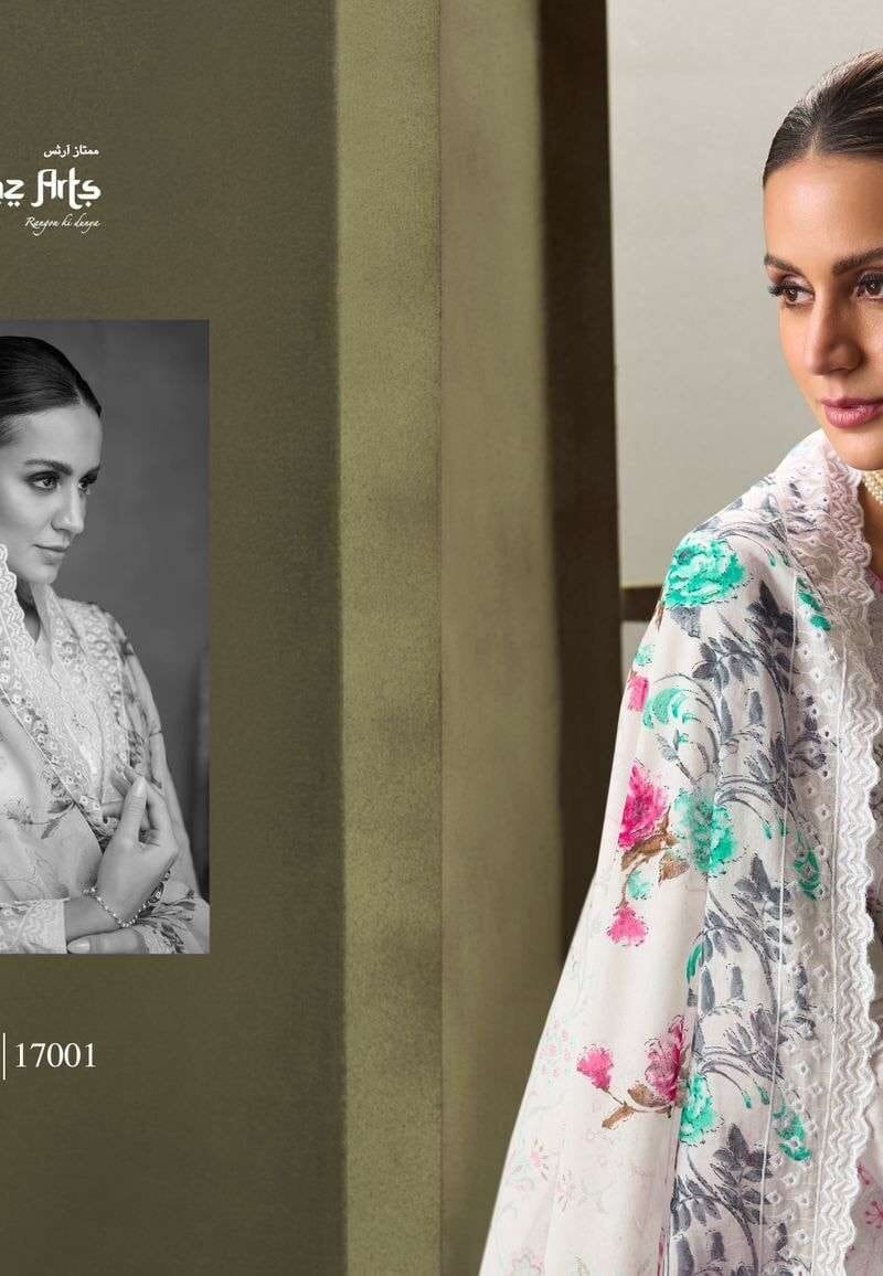 Shades Of Beauty Vol 2 Mumtaz Arts Pure Lawn Lucknowi Embroidery