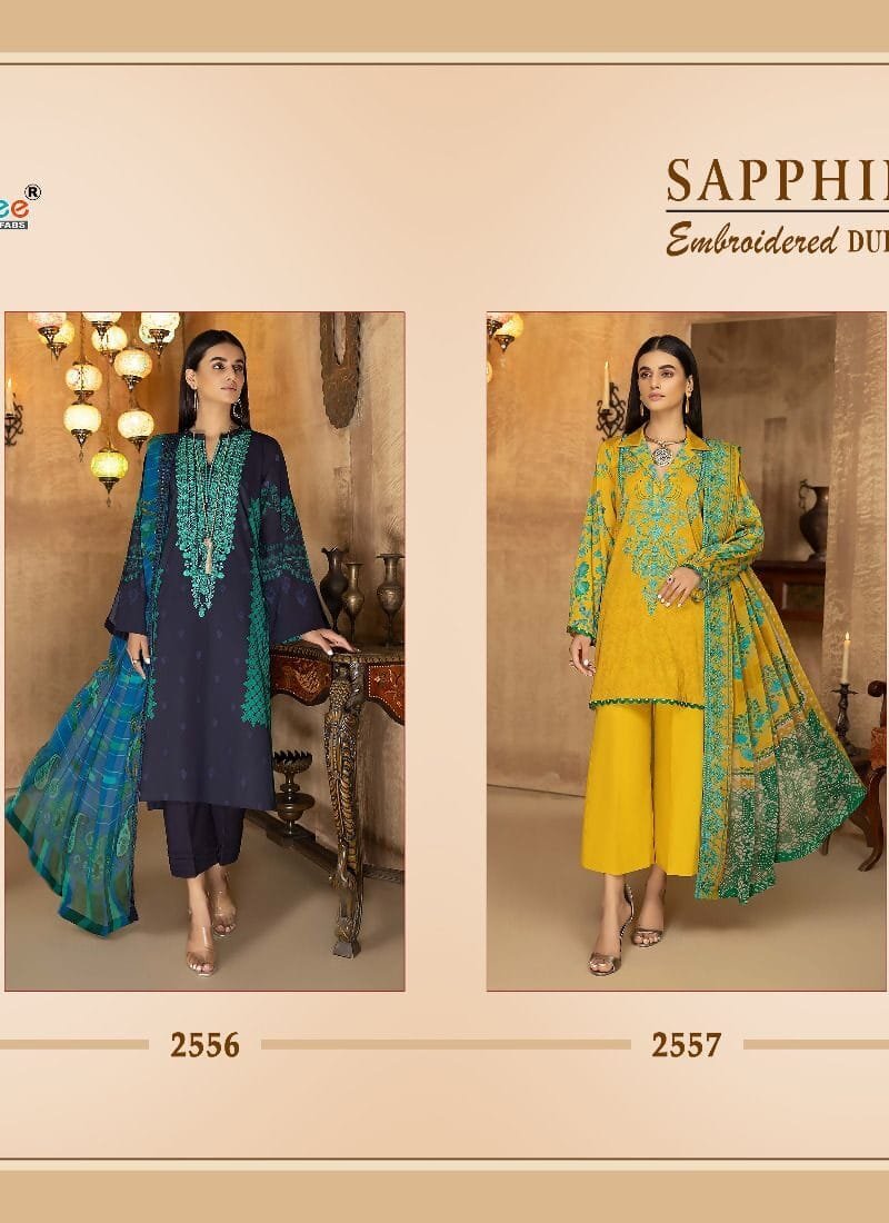 Shapphire Embroidered Dupatta Collection Vol 1 Shree Fabs
