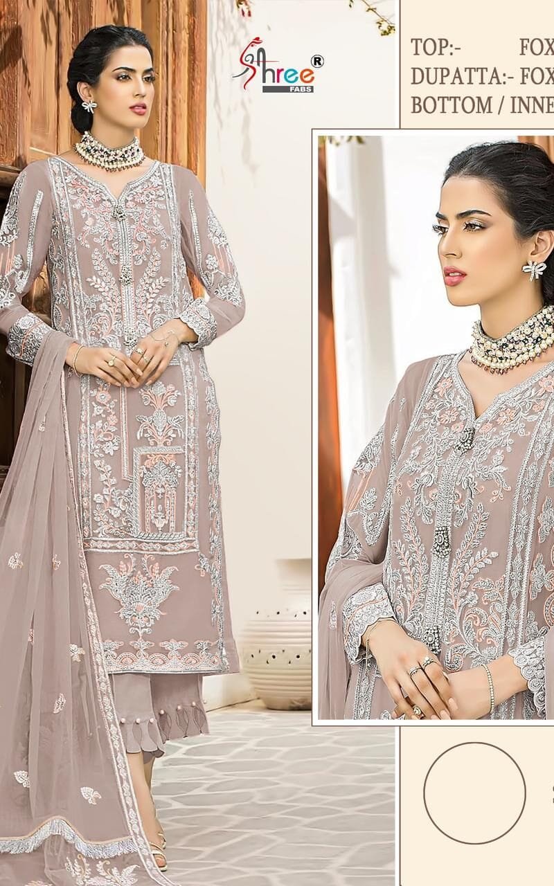 Shree Fab S -694 Colour Wholesale Pakistani Salwar Suits