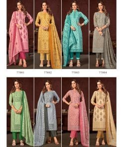 Soha Skt Suits Summer Collection Wholesale Cotton Dress Material