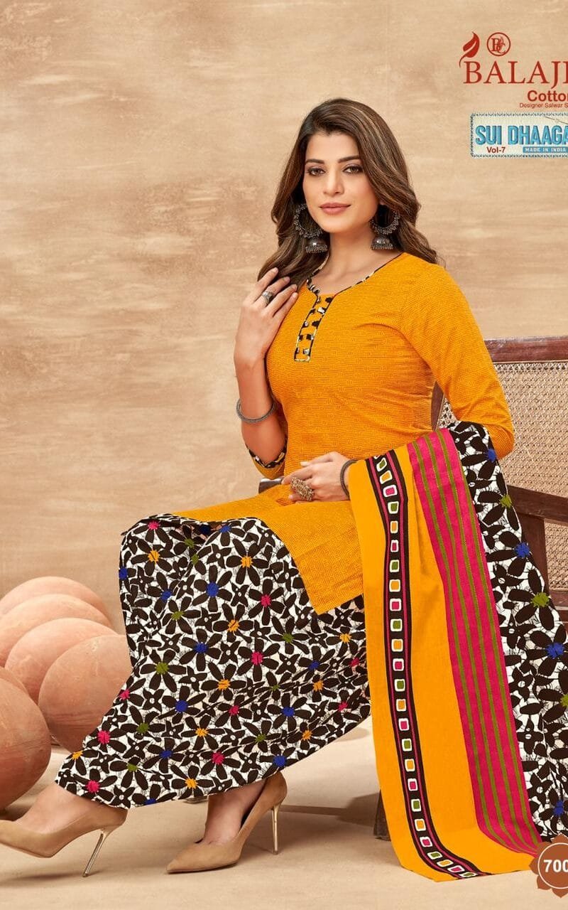 Sui Dhaga Vol 7 Balaji Cotton Wholesale Cotton Dress Material