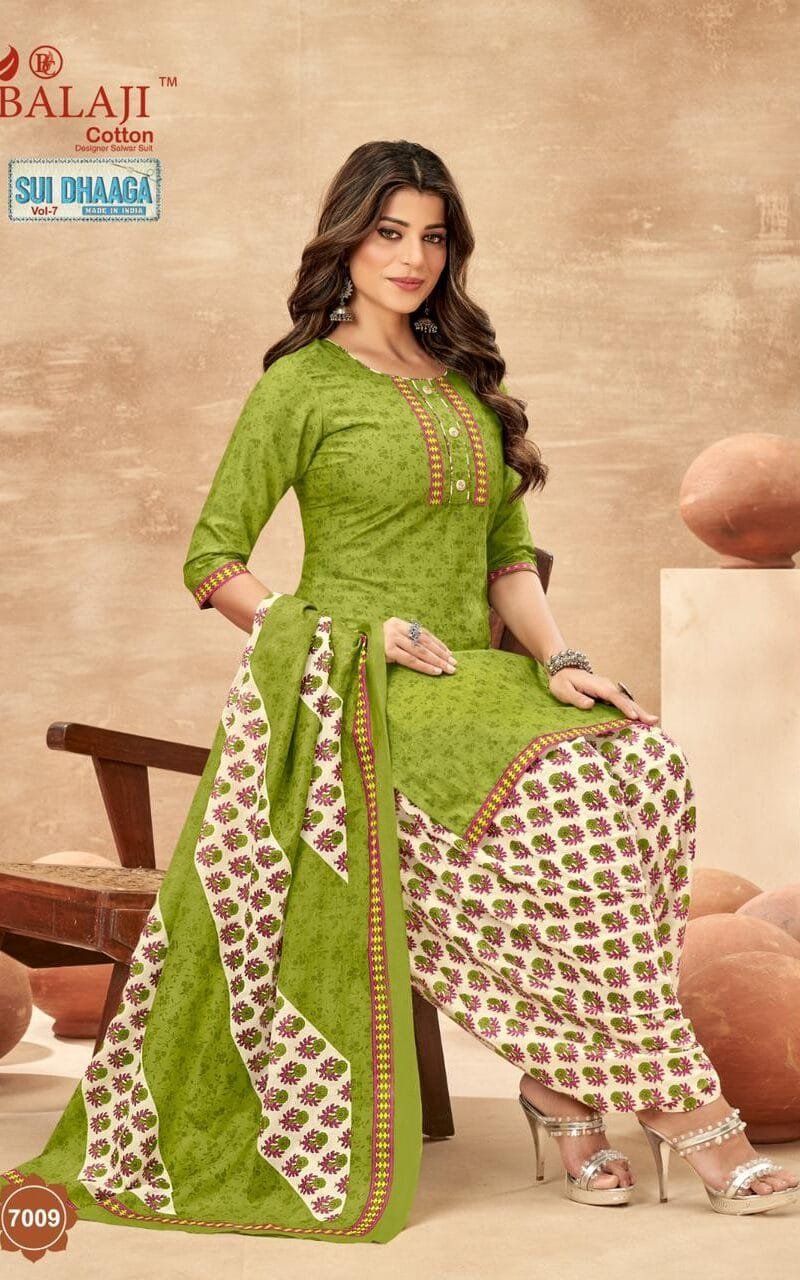Sui Dhaga Vol 7 Balaji Cotton Wholesale Cotton Dress Material
