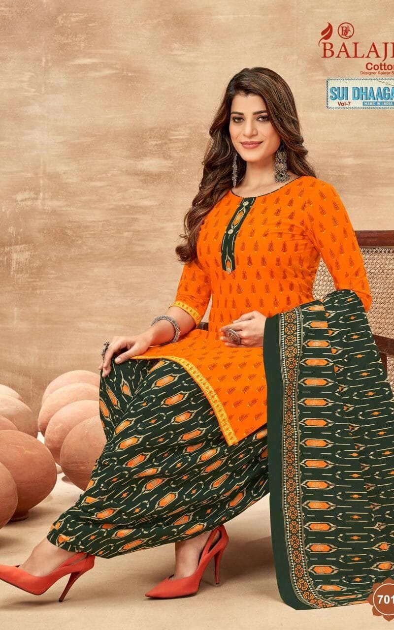 Sui Dhaga Vol 7 Balaji Cotton Wholesale Cotton Dress Material