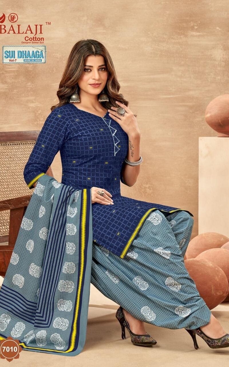 Sui Dhaga Vol 7 Balaji Cotton Wholesale Cotton Dress Material