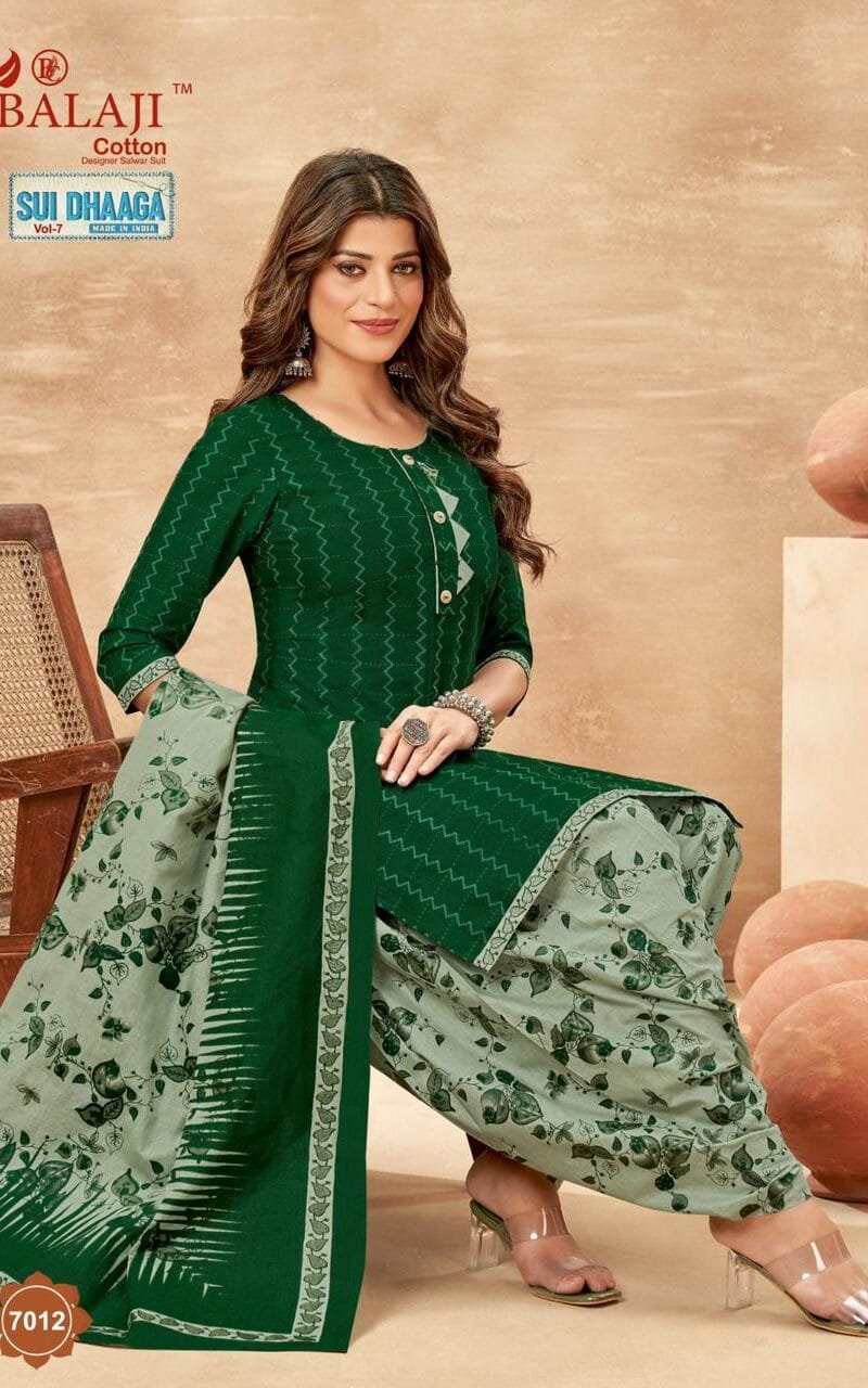 Sui Dhaga Vol 7 Balaji Cotton Wholesale Cotton Dress Material