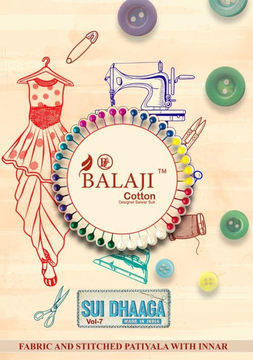 Sui Dhaga Vol 7 Balaji Cotton Wholesale Cotton Dress Material