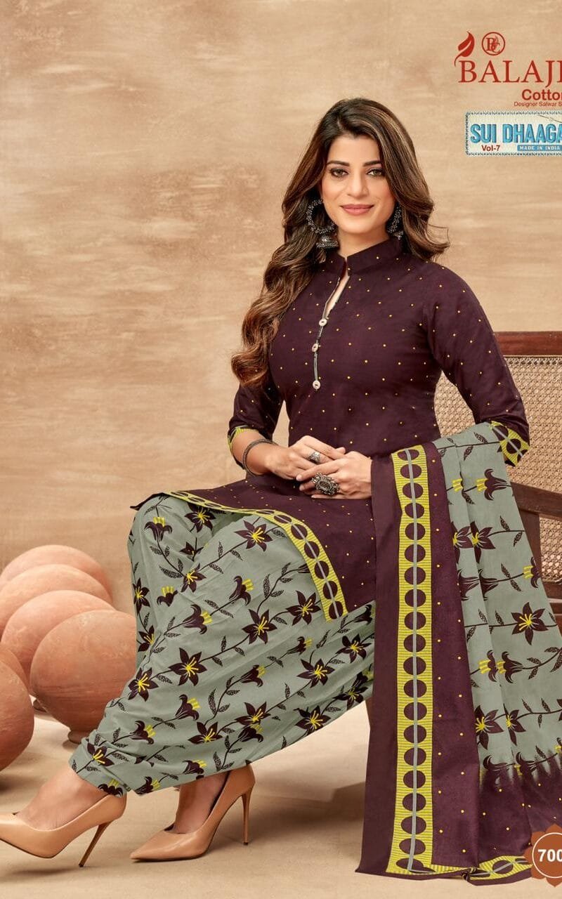 Sui Dhaga Vol 7 Balaji Cotton Wholesale Cotton Dress Material