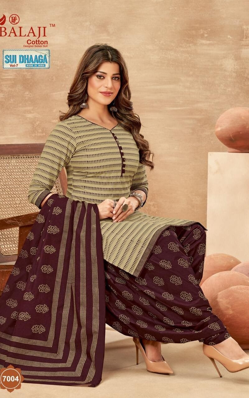 Sui Dhaga Vol 7 Balaji Cotton Wholesale Cotton Dress Material