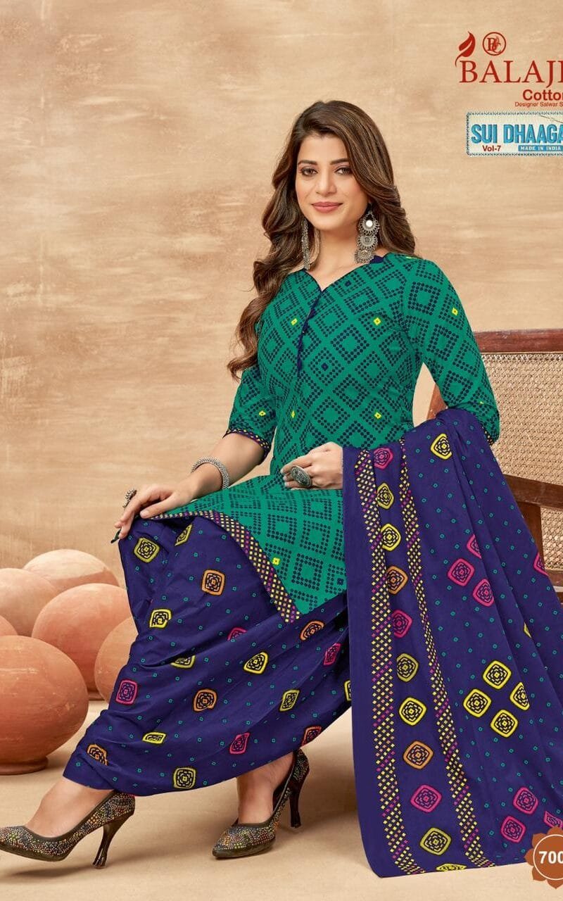 Sui Dhaga Vol 7 Balaji Cotton Wholesale Cotton Dress Material