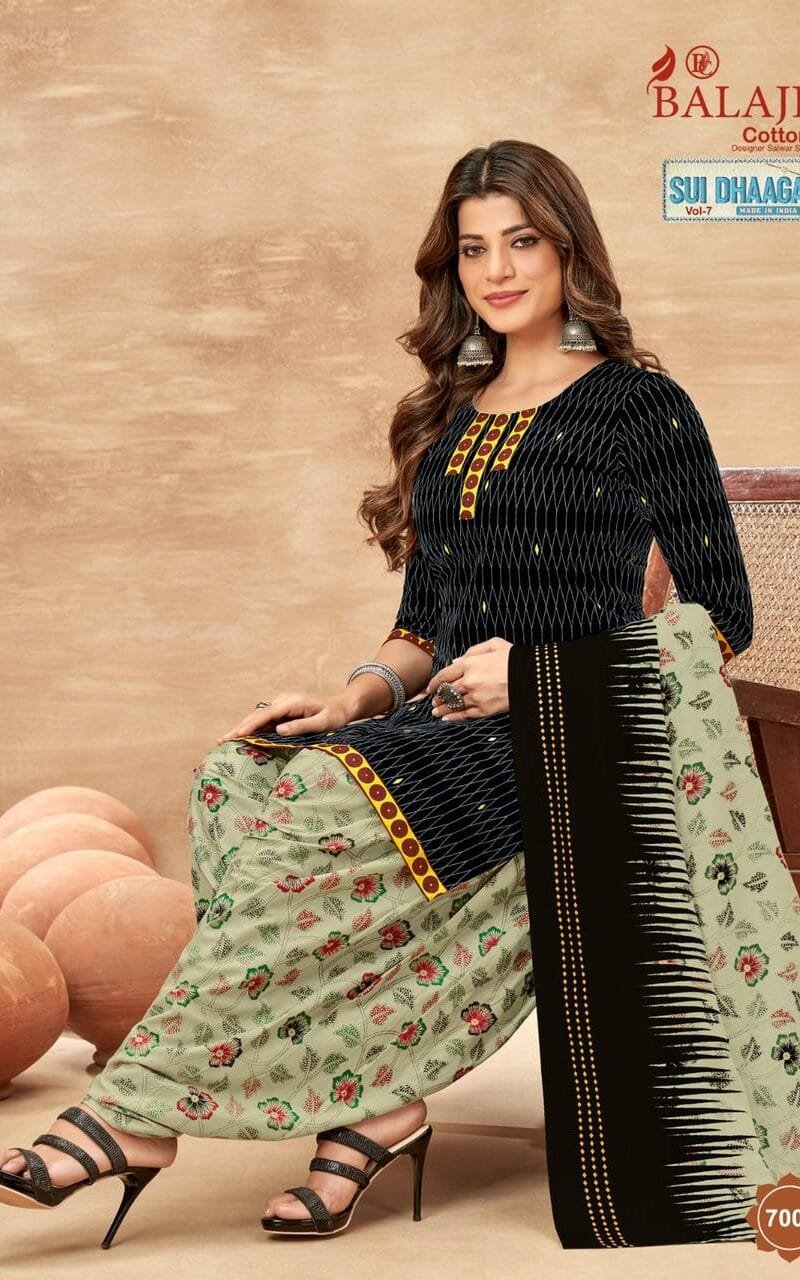 Sui Dhaga Vol 7 Balaji Cotton Wholesale Cotton Dress Material