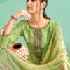Sunflower Alok Suit Pure Cambric Cotton Digital Style Print With Neck Embroidery