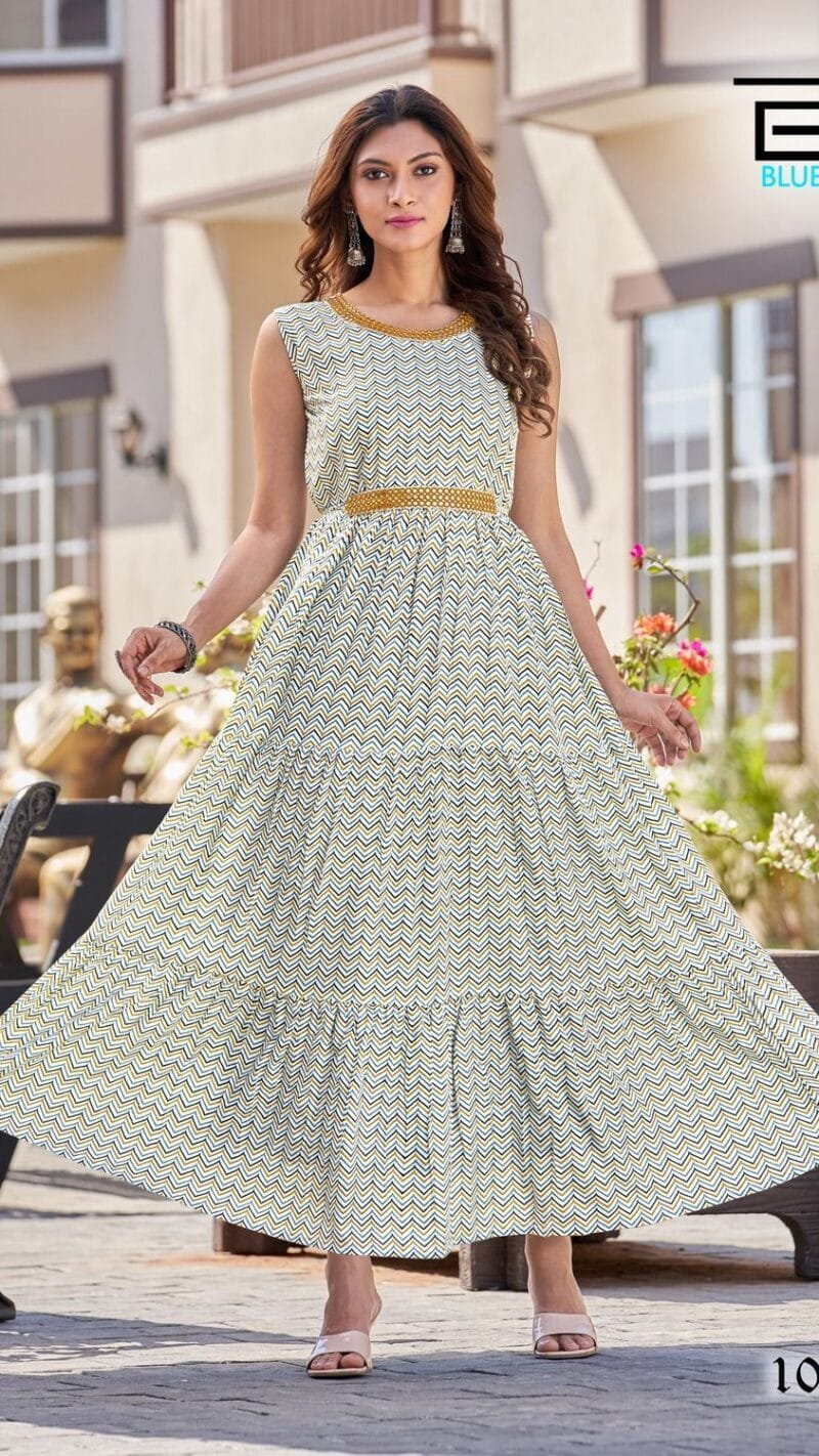 Sunshine Vol 20 Blue Hills Rayon 14kg Mill Print Kurti Wholesale