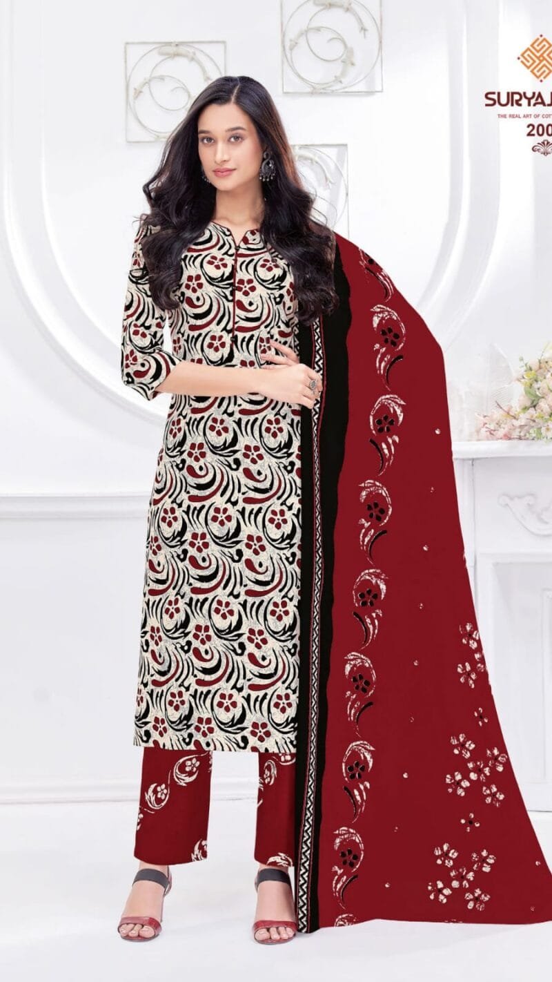 Suryajyoti Pehnava Vol-2 Modern Batik Wholesale Dress Material