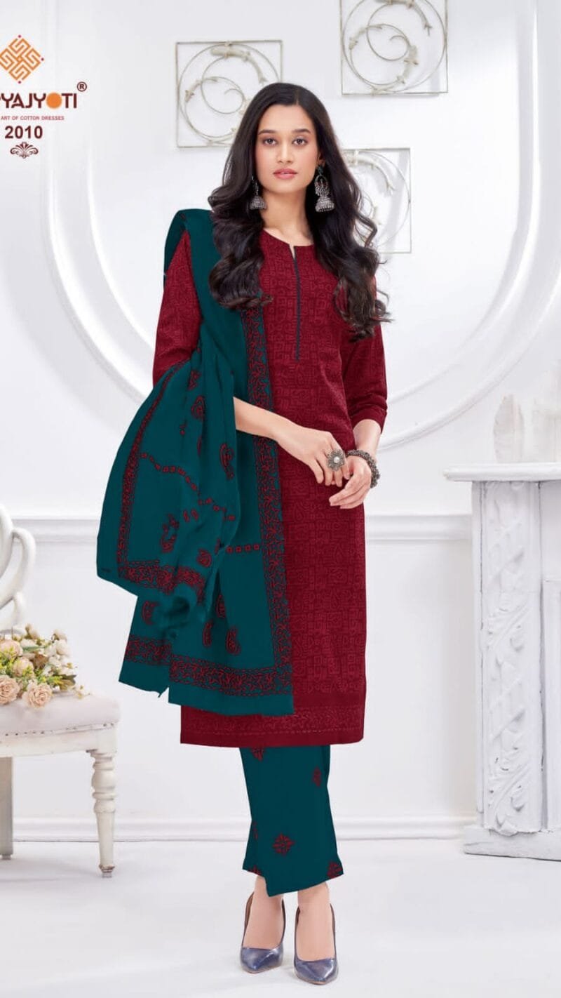 Suryajyoti Pehnava Vol-2 Modern Batik Wholesale Dress Material