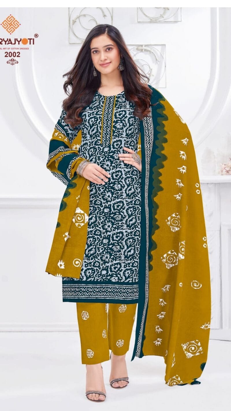 Suryajyoti Pehnava Vol-2 Modern Batik Wholesale Dress Material