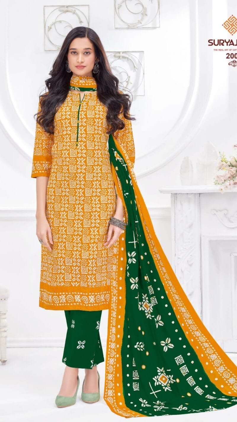 Suryajyoti Pehnava Vol-2 Modern Batik Wholesale Dress Material