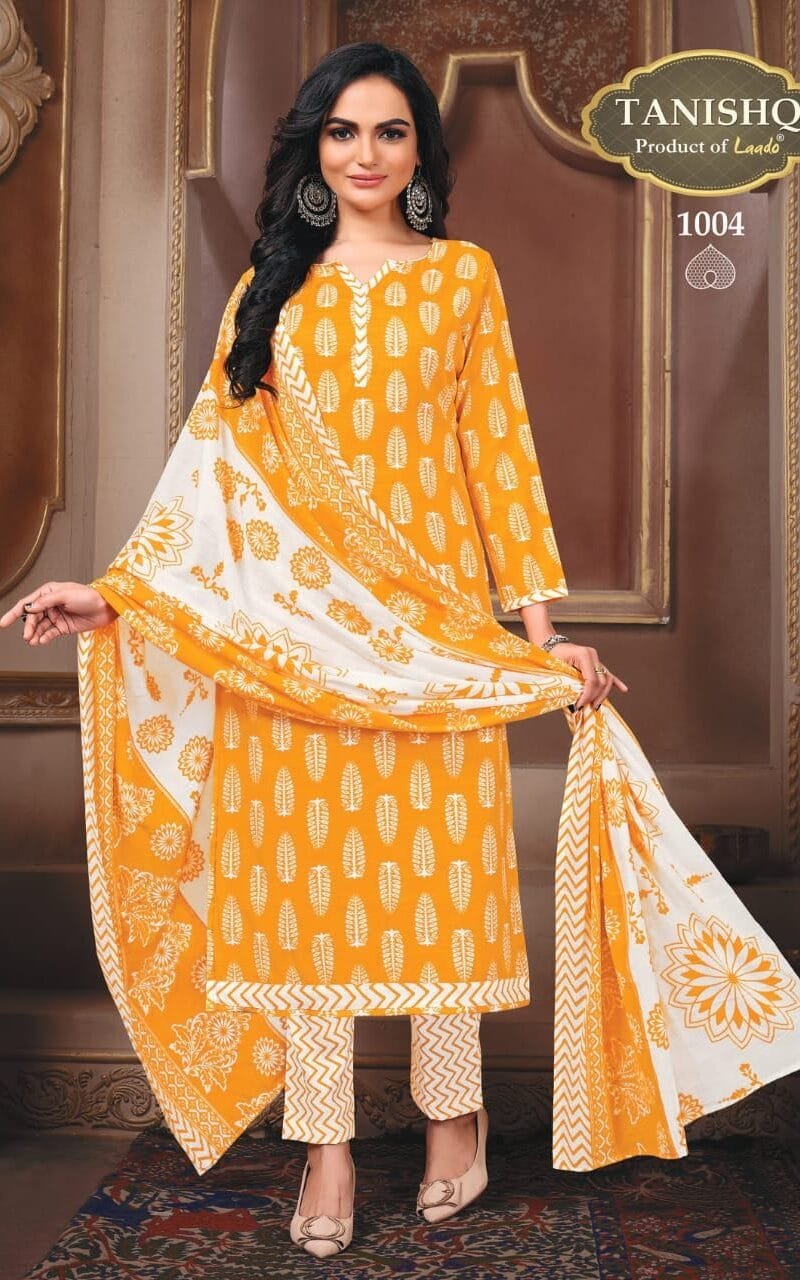 Tanishq Vol 1 Laado Wholesale Cotton Dress Material