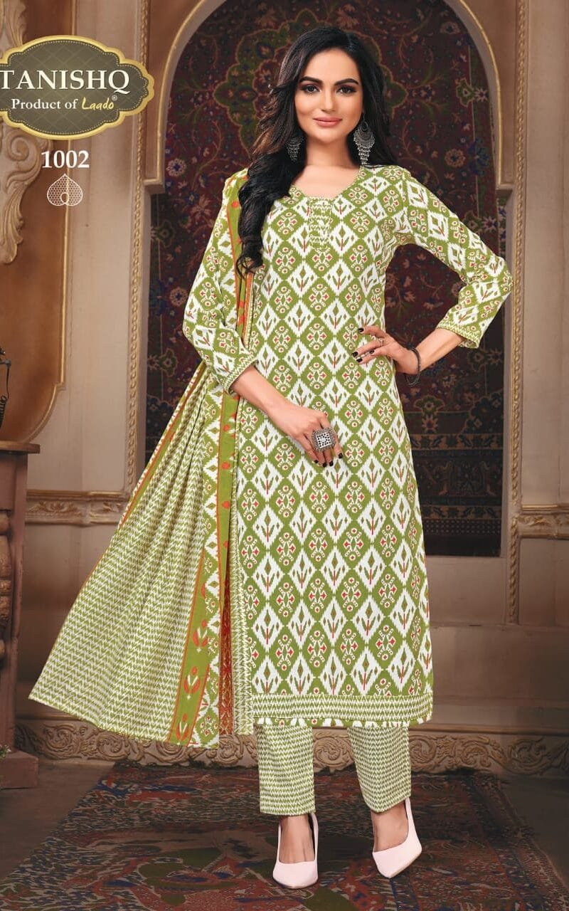 Tanishq Vol 1 Laado Wholesale Cotton Dress Material