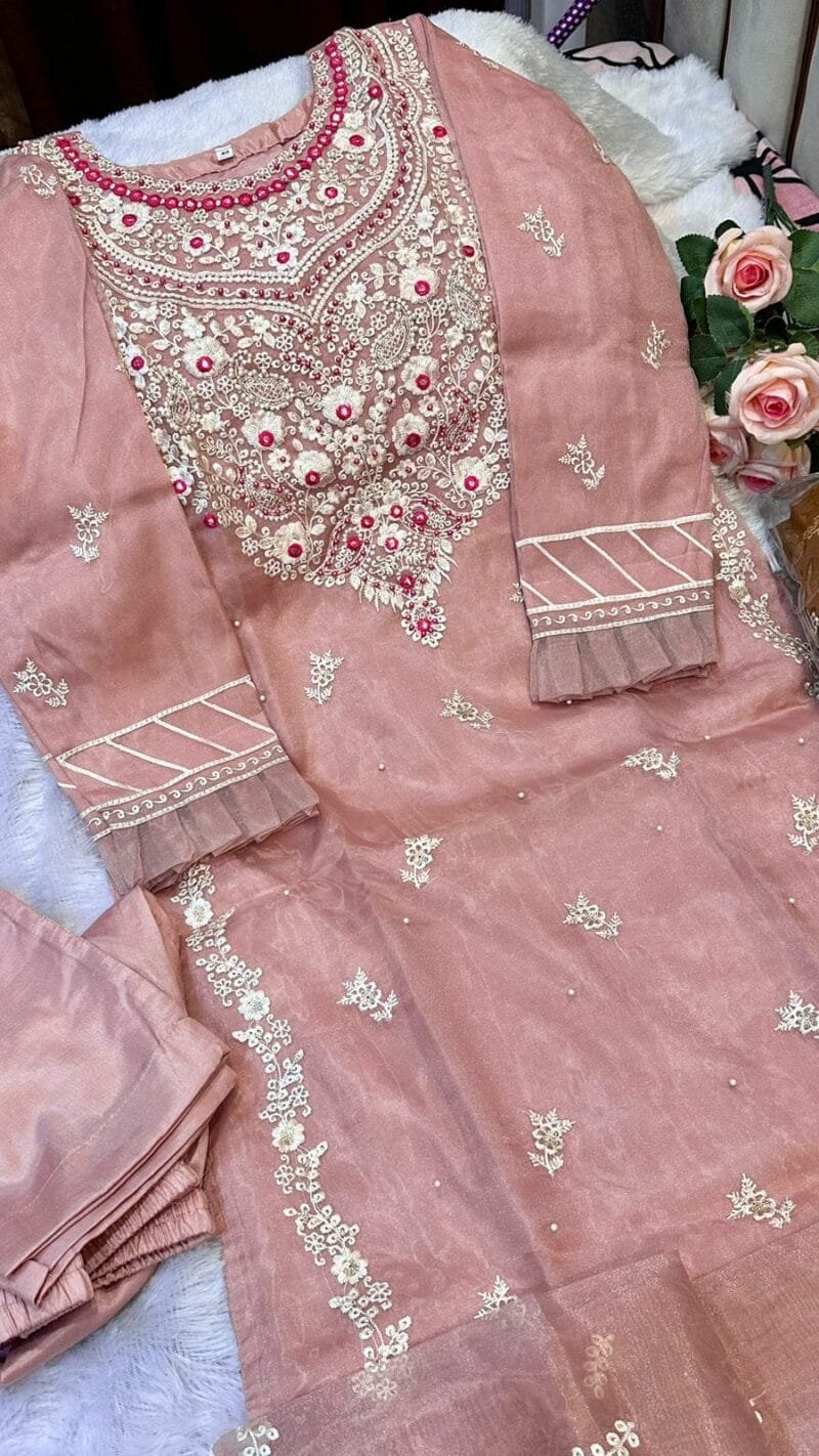 Tie And Dye Pakistani Dresses Wholesale