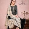 Vatika Alok Suit Pure Zam Designer Print with Stitched Embroidery Tie