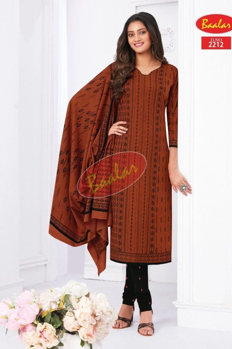 Zaara Vol 12 Baalar Wholesale Cotton Dress Material