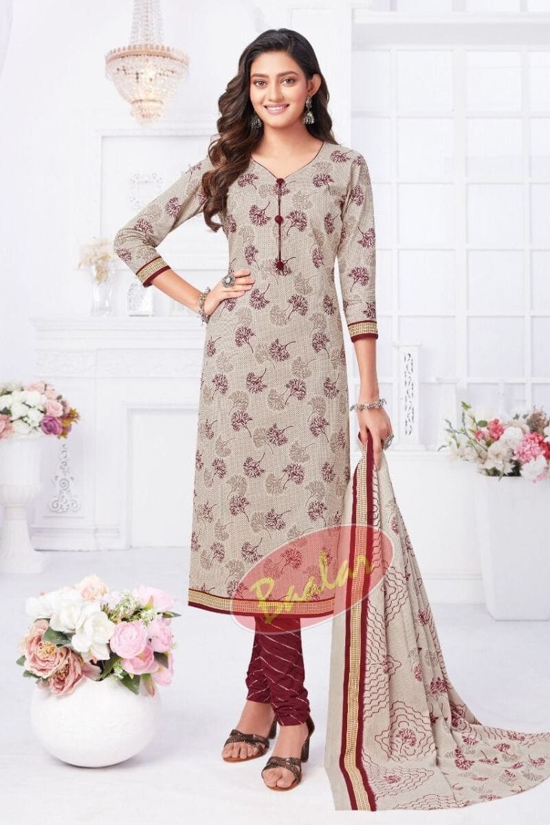 Zaara Vol 12 Baalar Wholesale Cotton Dress Material