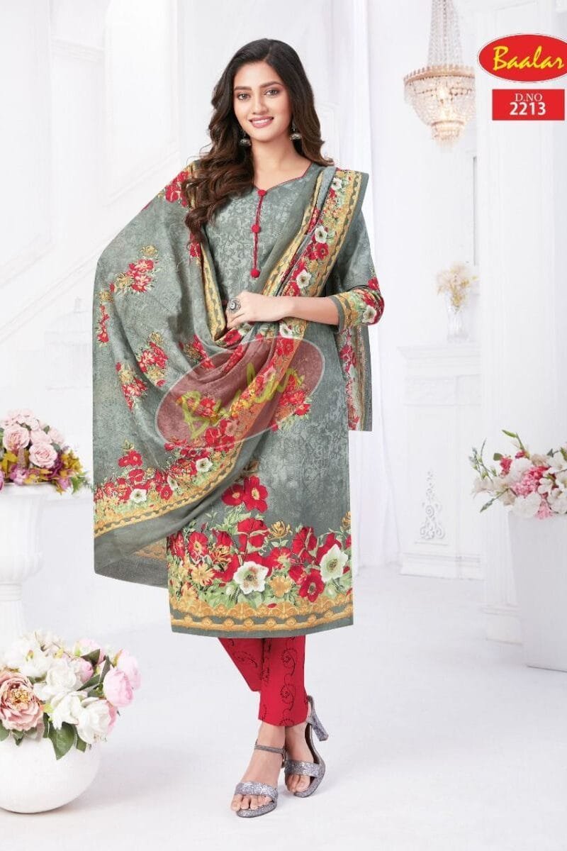 Zaara Vol 12 Baalar Wholesale Cotton Dress Material