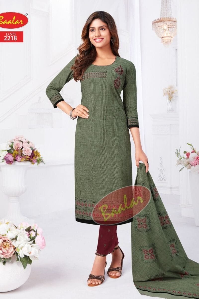 Zaara Vol 12 Baalar Wholesale Cotton Dress Material