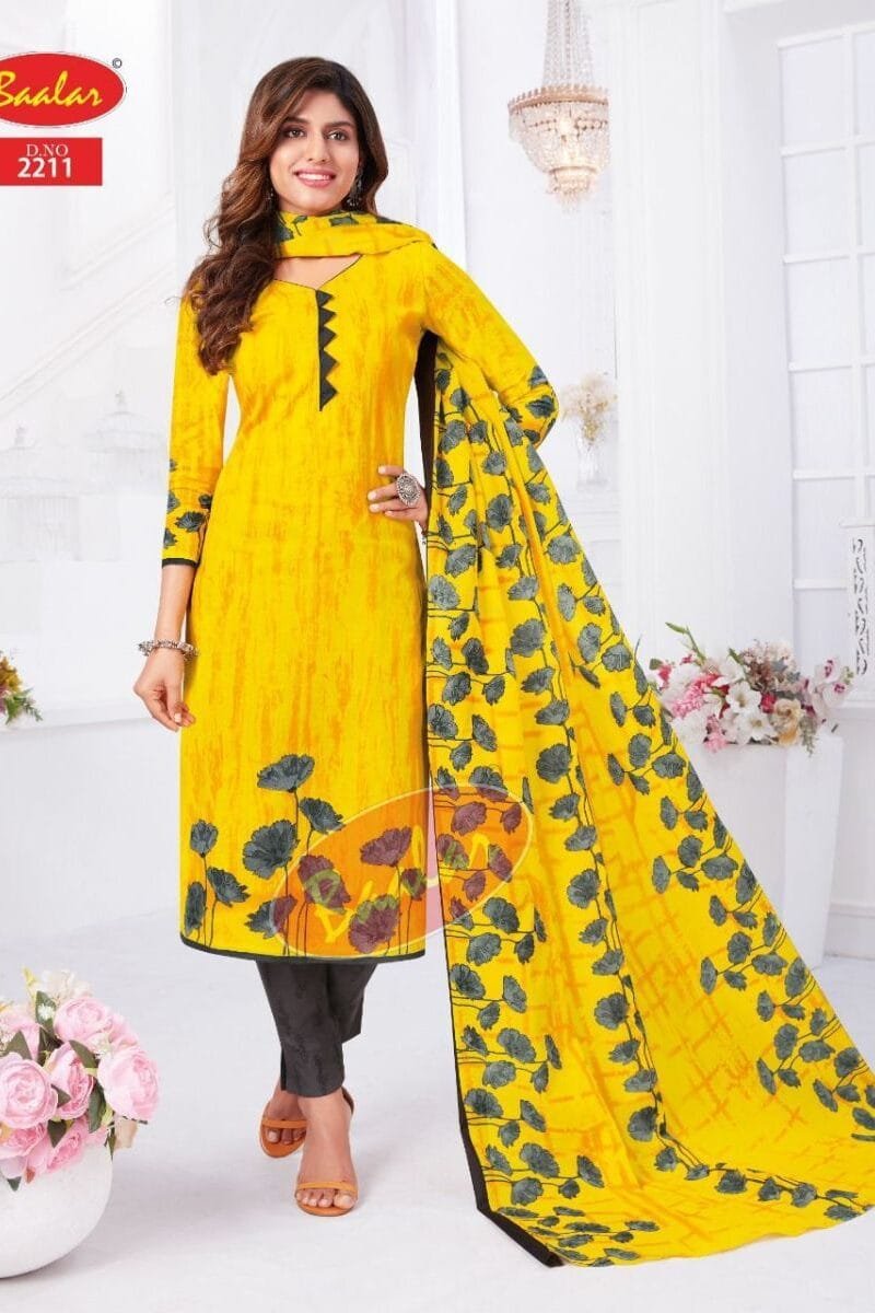 Zaara Vol 12 Baalar Wholesale Cotton Dress Material