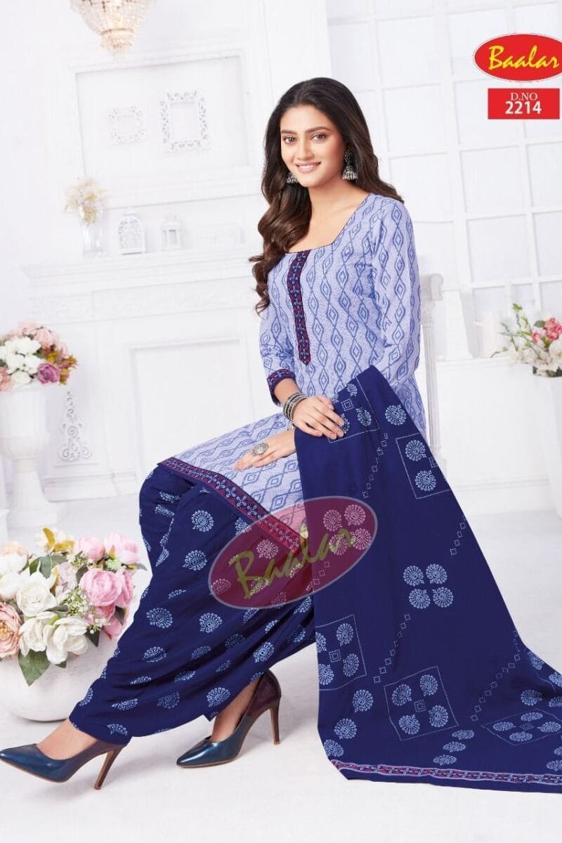 Zaara Vol 12 Baalar Wholesale Cotton Dress Material