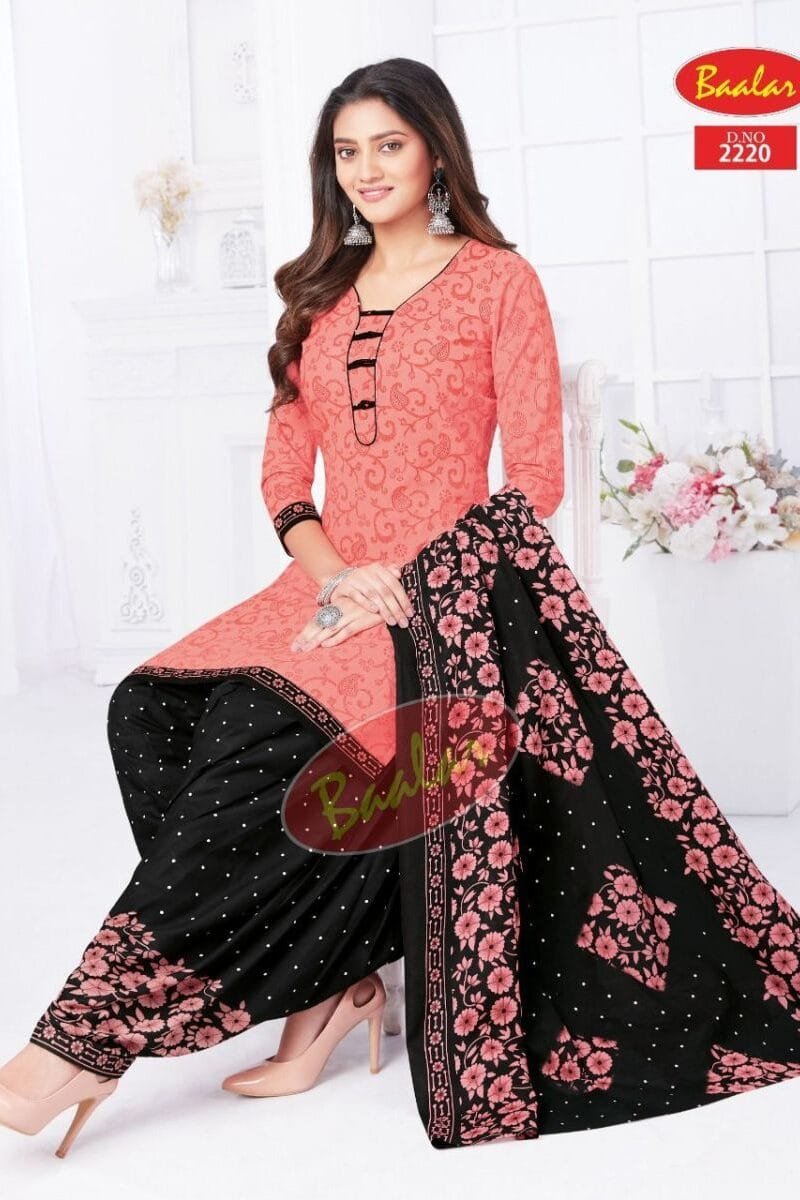 Zaara Vol 12 Baalar Wholesale Cotton Dress Material