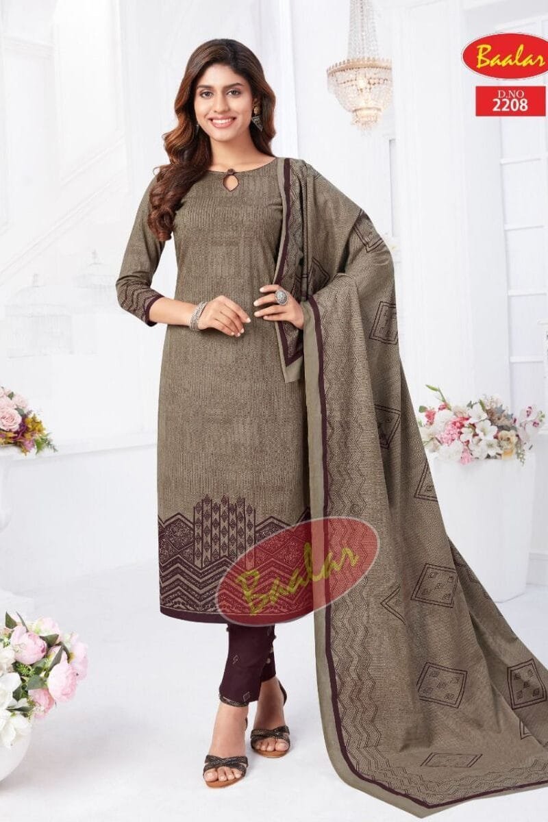 Zaara Vol 12 Baalar Wholesale Cotton Dress Material