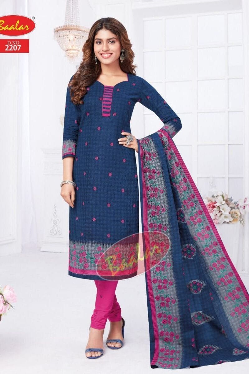 Zaara Vol 12 Baalar Wholesale Cotton Dress Material