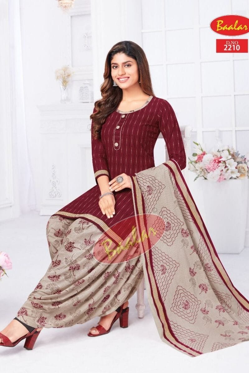 Zaara Vol 12 Baalar Wholesale Cotton Dress Material