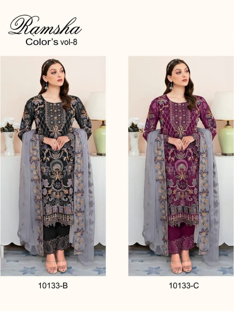 Zaha Ramsha Vol 8 Wholesale Pakistani Suits