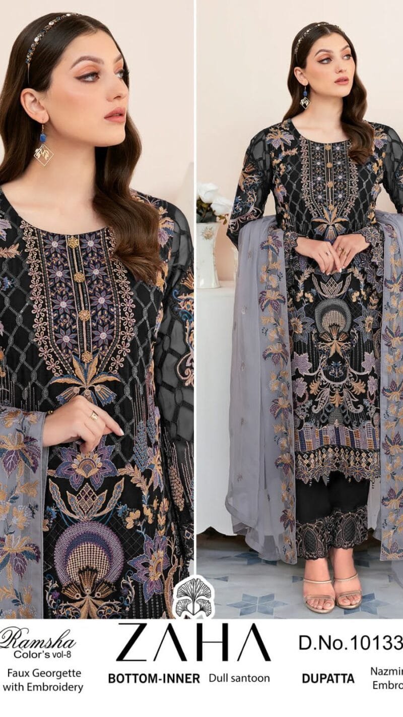 Zaha Ramsha Vol 8 Wholesale Pakistani Suits