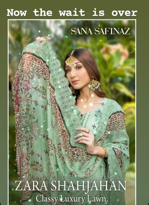 Zara Shahjahan Classy Luxury Lawn Wholesale Dress Material