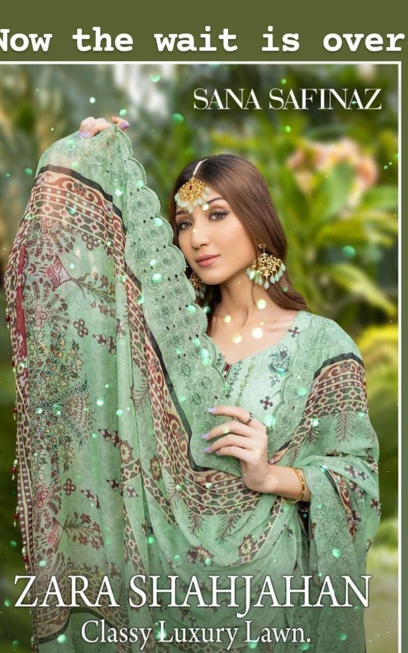 Zara Shahjahan Classy Luxury Lawn Wholesale Dress Material