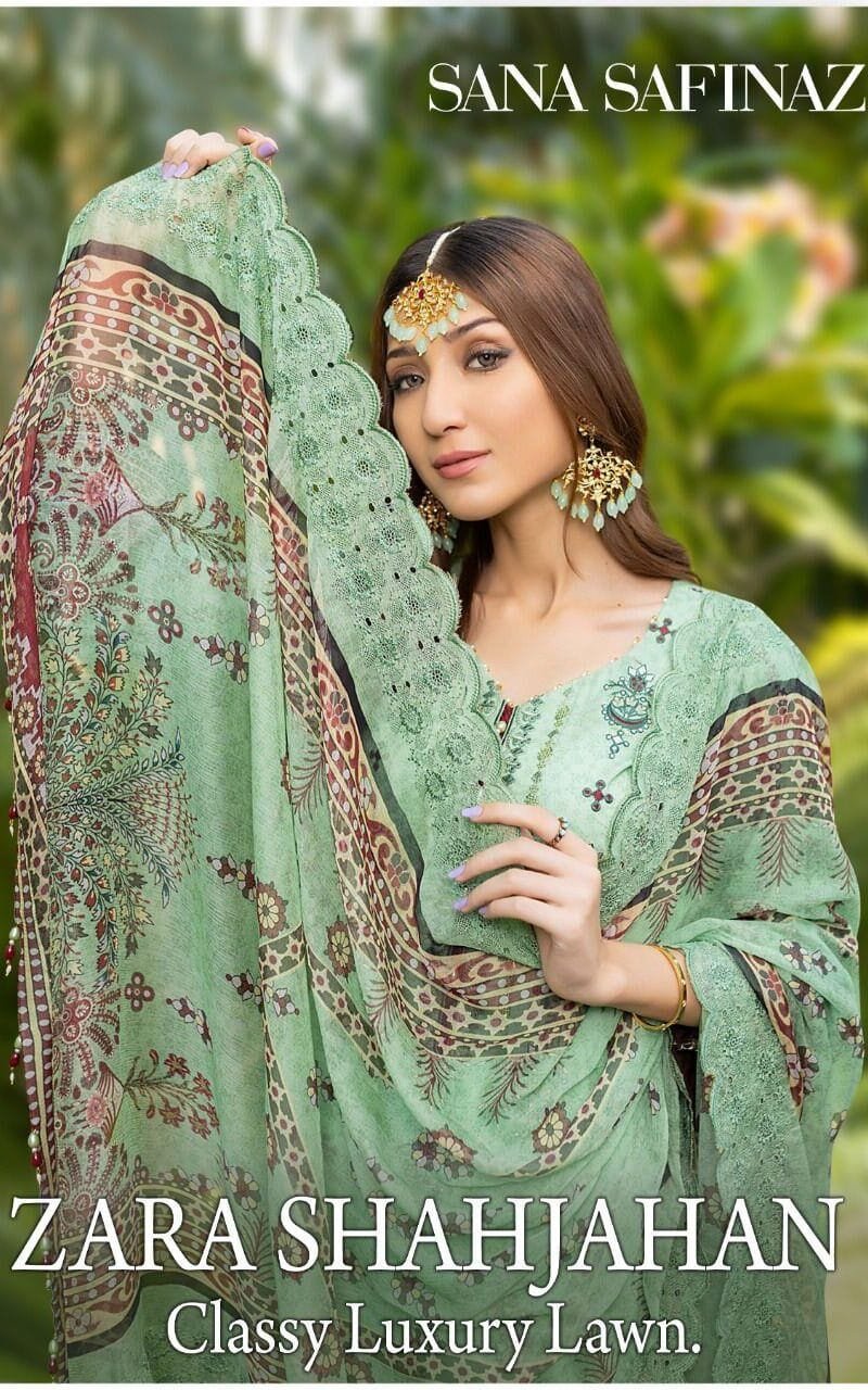 Zara Shahjahan Classy Luxury Lawn Wholesale Dress Material