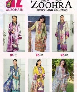 Zoohra Luxury Lawn Readymade Collection