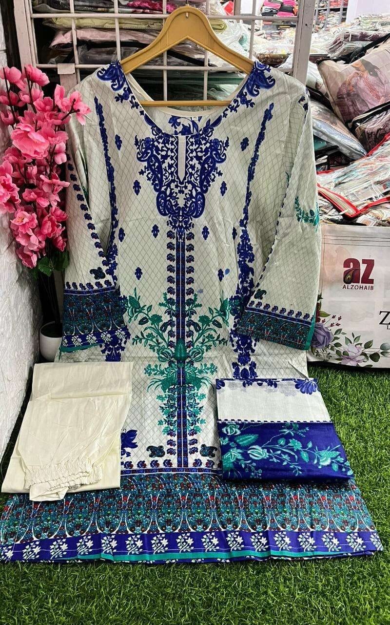 Zoohra Luxury Lawn Readymade Collection