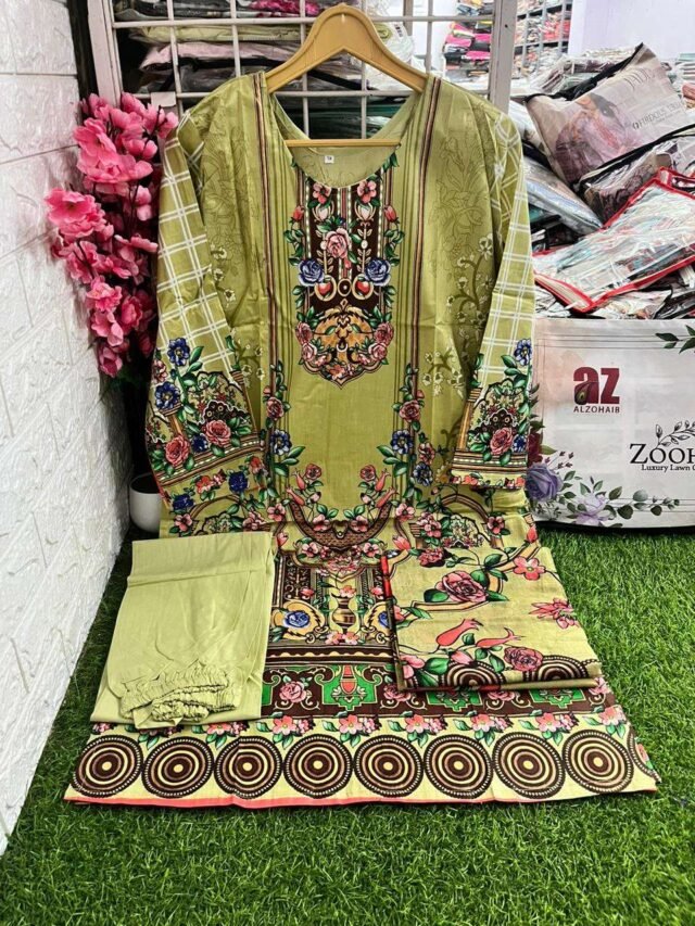 Zoohra Luxury Lawn Readymade Collection