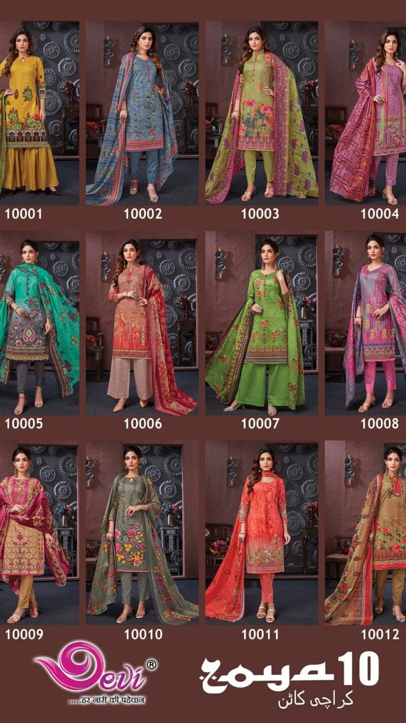 Zoya Vol 10 Devi Wholesale Cotton Dress Material