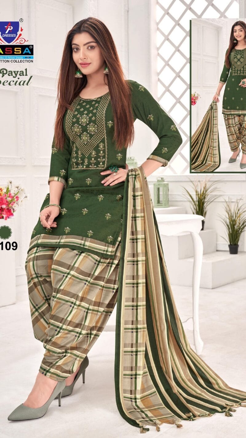 AP LASSA PAYAL SPECIAL VOL 11 Wholesale Cotton Dress Material