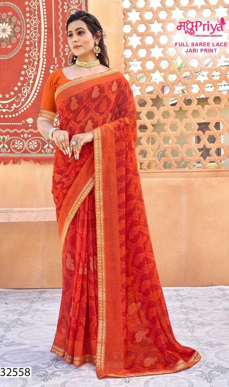 Aadarshini Madhu Priya Wholesale Saree Collection