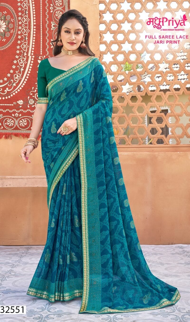 Aadarshini Madhu Priya Wholesale Saree Collection