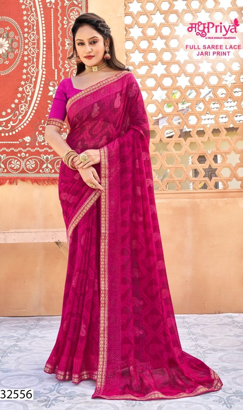 Aadarshini Madhu Priya Wholesale Saree Collection