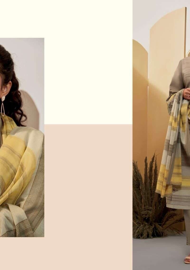 Aaliaa Sahiba S-Nirukth Cambric Cotton Print with Embroidery