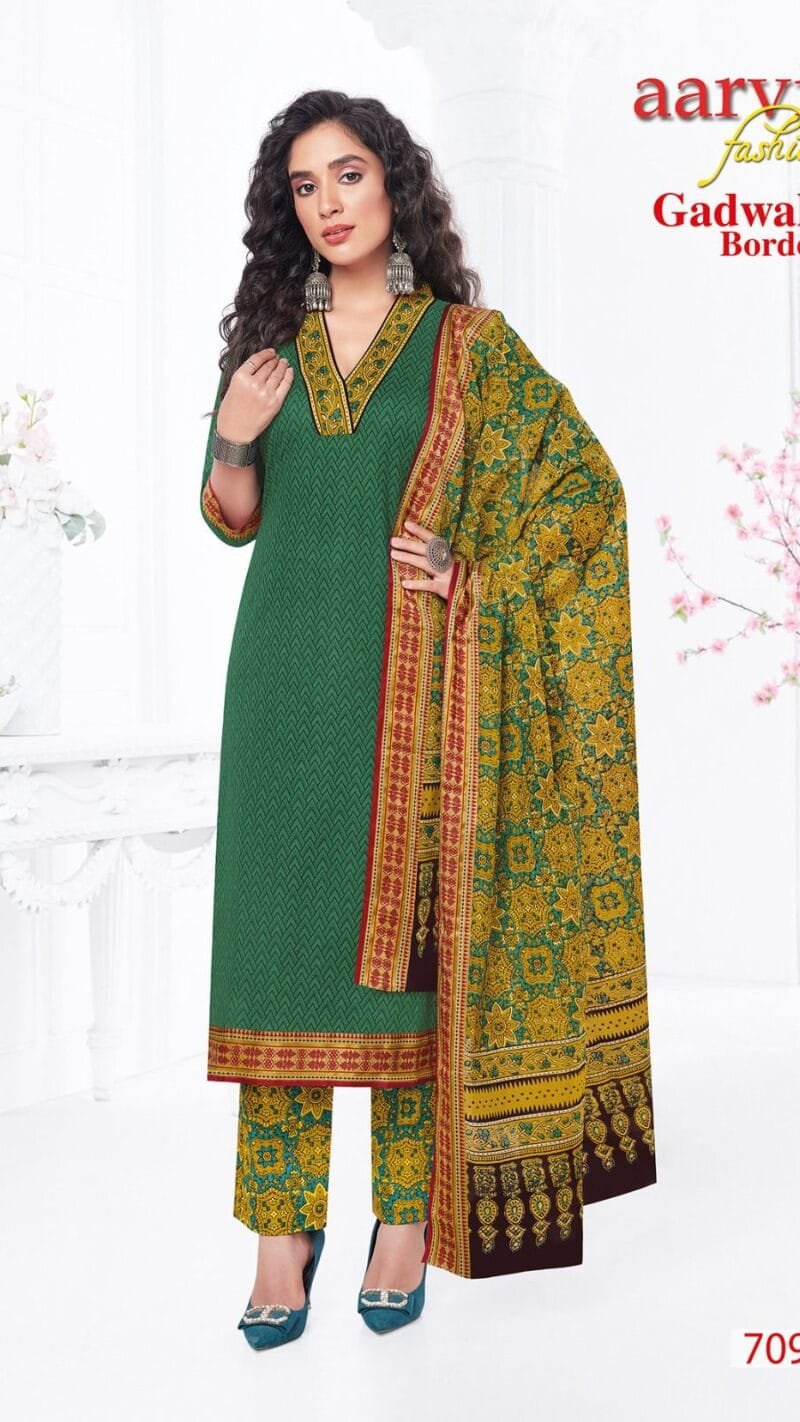 Aarvi Gadhwal Border Vol 8 Readymade